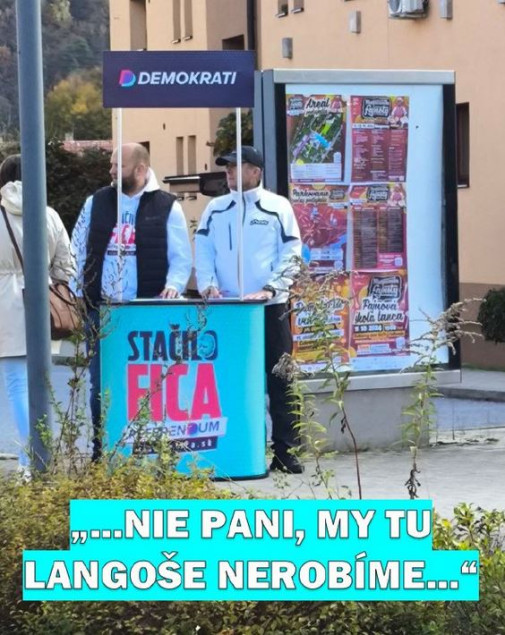 Jeden zbytočný stánok.